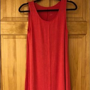 Womens/Junior’s So Tank Dress. Size Medium, Color Pink. Pre-owned